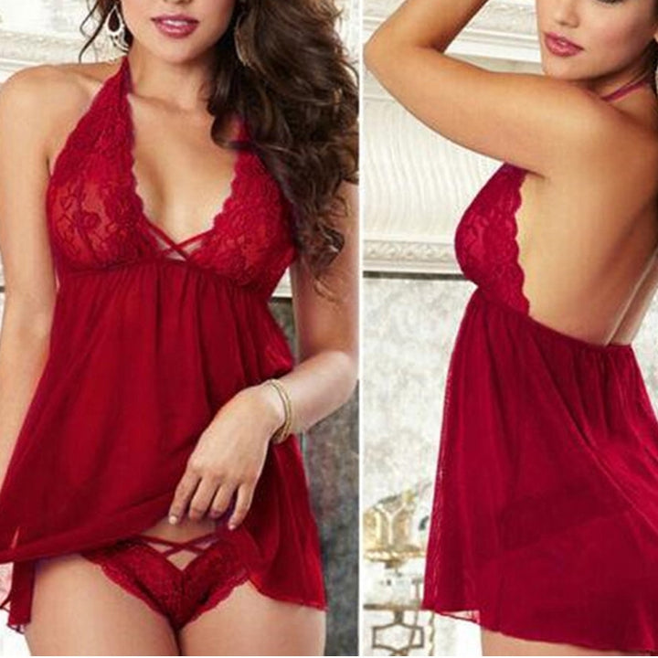 Women Sexy Lingerie Lace Babydoll Chemise Porno Petticoat, S, M, L, XL, XXL, XXXL