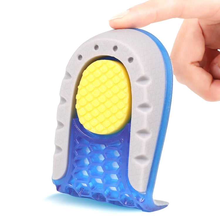 Half-Size Inner Heightening Pads Soft And Comfortable Invisible Shock Absorption Increased Insoles, 1.5cm, 2.5cm, 3.5cm