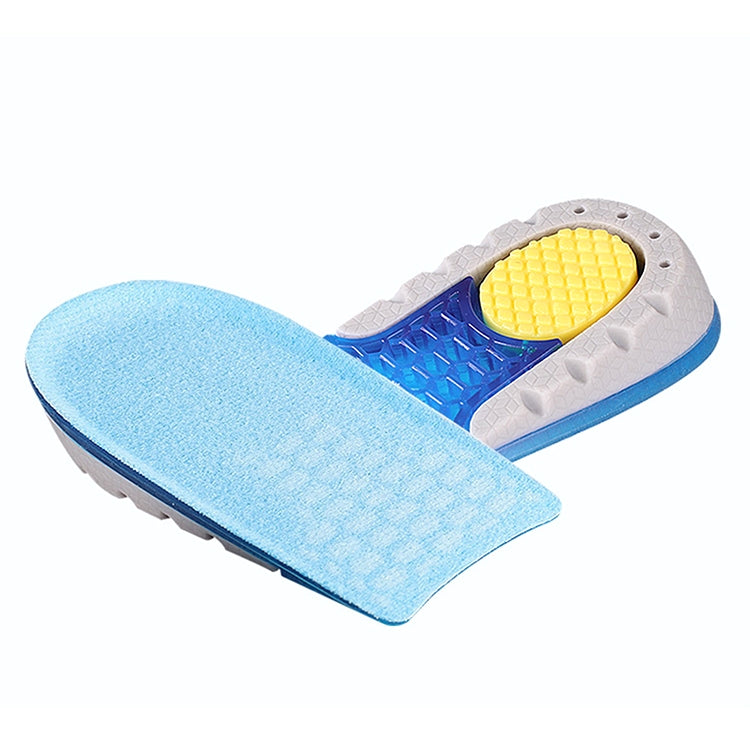 Half-Size Inner Heightening Pads Soft And Comfortable Invisible Shock Absorption Increased Insoles, 1.5cm, 2.5cm, 3.5cm