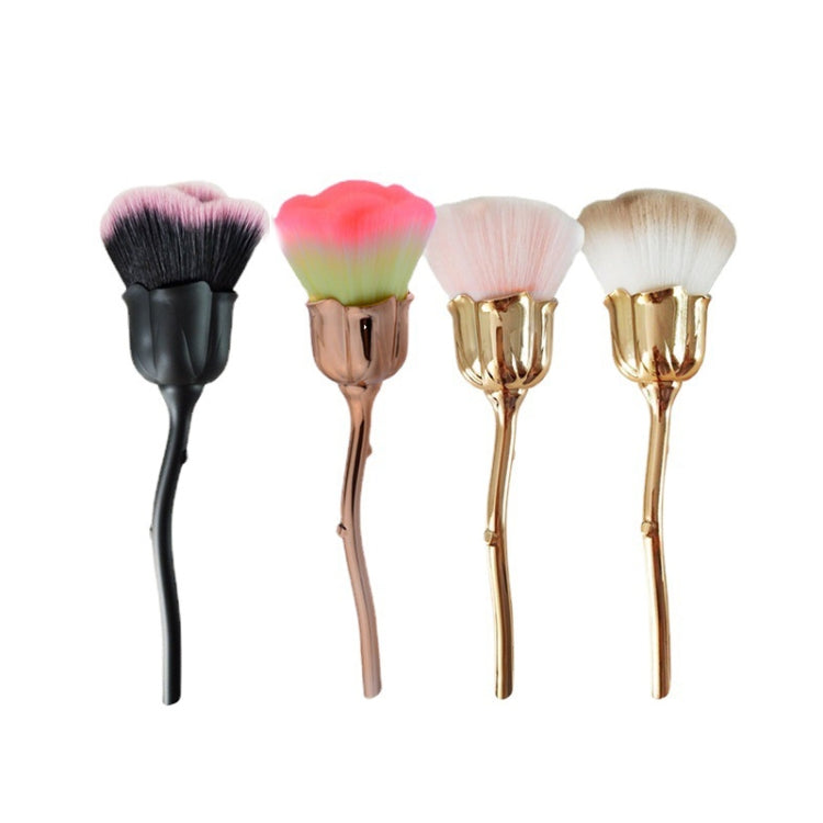 Rose Flower Makeup Brush Loose Powder Brush Beauty Tools