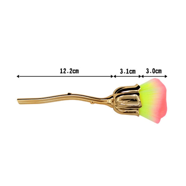 Rose Flower Makeup Brush Loose Powder Brush Beauty Tools