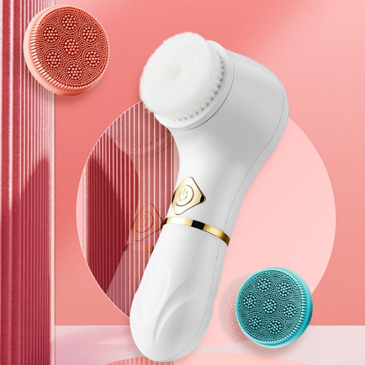 Pore Cleansing Electric Cleansing Instrument Blackhead Silicone Facial Cleansing Brush