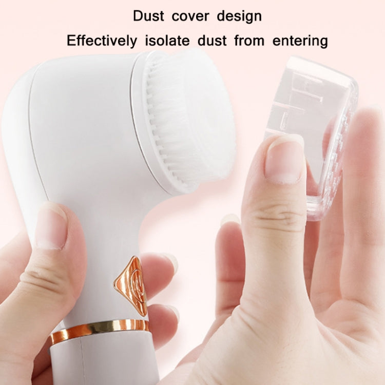 Pore Cleansing Electric Cleansing Instrument Blackhead Silicone Facial Cleansing Brush