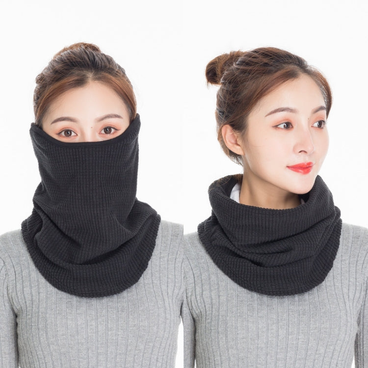 3 In 1 Winter Warmth And Thickening Mask Neck And Ear Protector Riding Cold Protection Scarf for Women, Black, Grey, Bean Paste, Light Blue, Pink, Shallow Blood Teeth