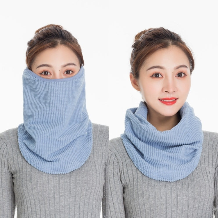 3 In 1 Winter Warmth And Thickening Mask Neck And Ear Protector Riding Cold Protection Scarf for Women, Black, Grey, Bean Paste, Light Blue, Pink, Shallow Blood Teeth