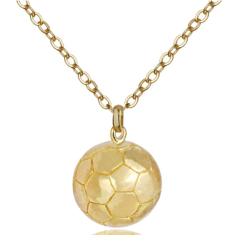 Three-Dimensional Sports Ball Pendant Necklace,Style: Women Rugby 18K Gold, Men Basketball White K, Men Basketball K Gold, Women Basketball White K, Women Basketball K Gold, Women Basketboard White, Women Basketball Gold, Men Football K White