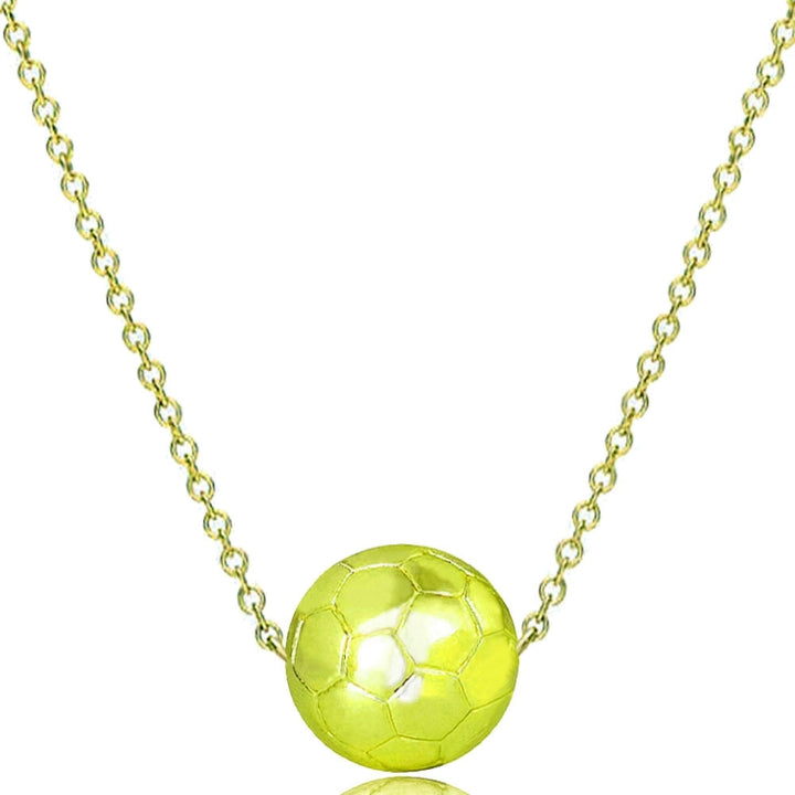 Three-Dimensional Sports Ball Pendant Necklace,Style: Women Rugby 18K Gold, Men Basketball White K, Men Basketball K Gold, Women Basketball White K, Women Basketball K Gold, Women Basketboard White, Women Basketball Gold, Men Football K White