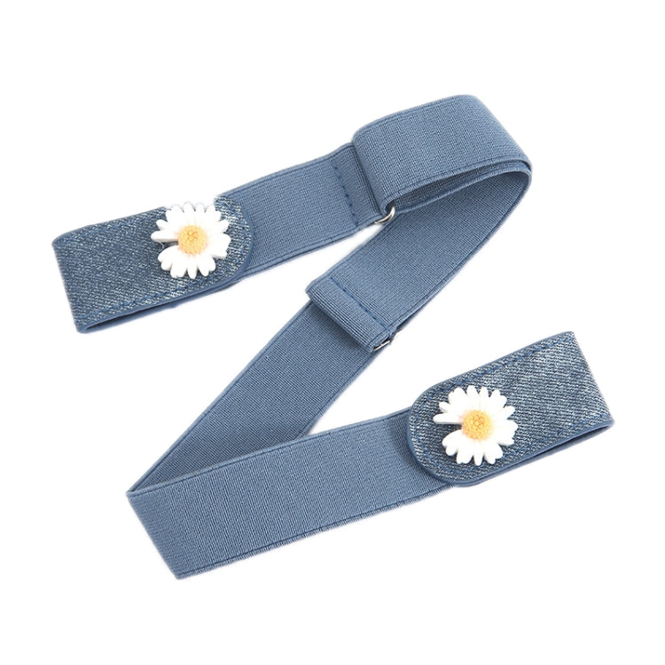 Jeans Non-Marking Invisible Elastic Canvas Lazy Belt, Black Daisy, Brown Daisy, Blue White Blue Stripes Ordinary, Blue White Blue Stripes Daisy, Blue White Red Stripe Ordinary, Blue White Red Striped Daisy, Black Red Black Stripe Ordinary