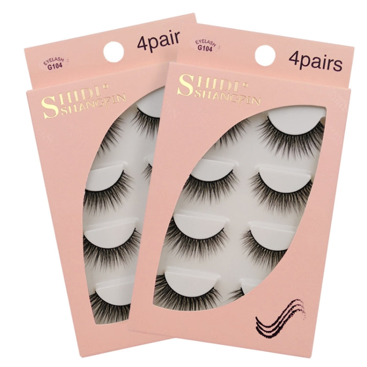 SHIDISHANGPIN 3D Mink False Eyelashes Naturally Thick Eyelashes, G100, G101, G102, G103, G104, G105, G106, G107, G108, G109