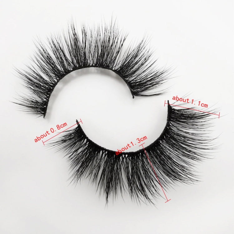 ShidiShangpin 3D Mink False Eyelashes Natural Three-Dimensional 7 Pairs Of Eyelashes Set, Monday, Tuesday, Wednesday, Thursday, Friday, Saturday, Sunday, Mixed Pack