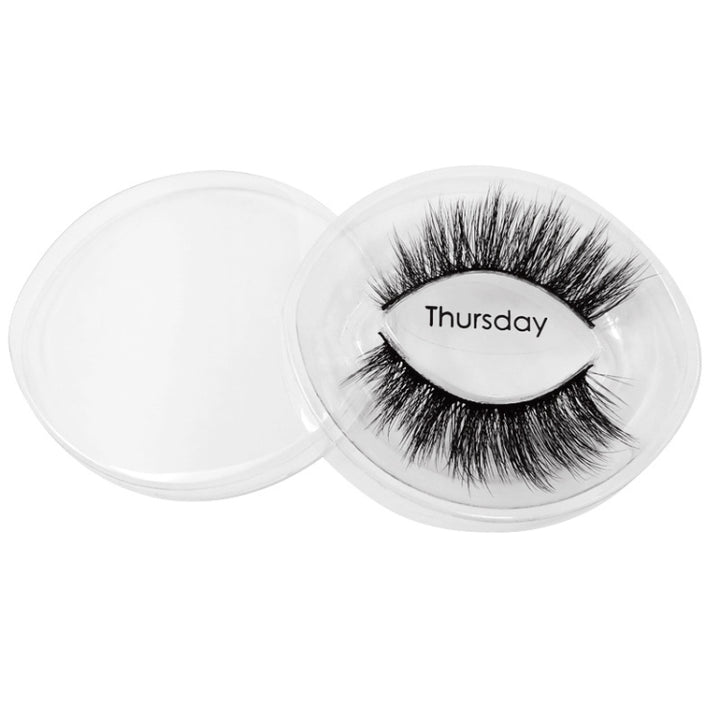 ShidiShangpin 3D Mink False Eyelashes Natural Three-Dimensional 7 Pairs Of Eyelashes Set, Monday, Tuesday, Wednesday, Thursday, Friday, Saturday, Sunday, Mixed Pack