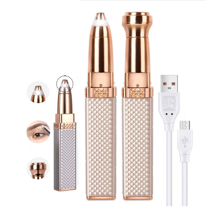 2 In 1 Eyebrow Trimmer Electric Shaver, Charging Style, Battery Style