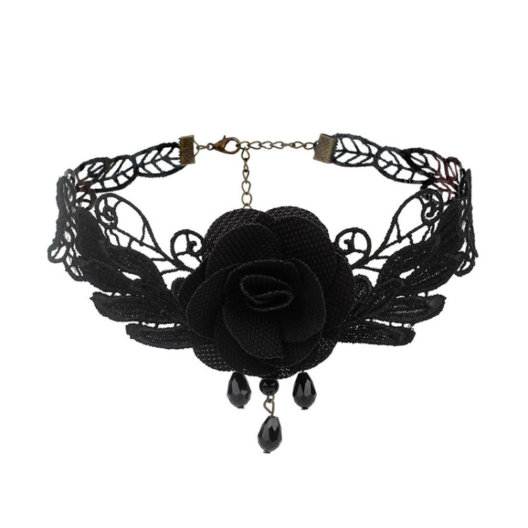 Fringe Lace Gothic Lolita Vintage Necklace,Style:, 1530, 1531, 1532 Black, 1532 Red, 1533, 1534, 1535, 1555, 1556, 1557