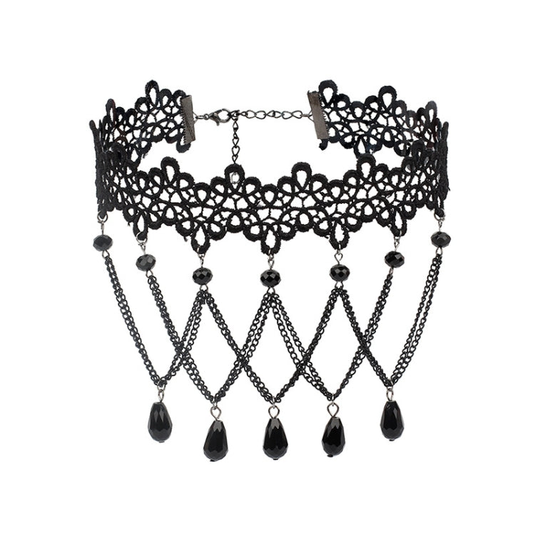 Fringe Lace Gothic Lolita Vintage Necklace,Style:, 1530, 1531, 1532 Black, 1532 Red, 1533, 1534, 1535, 1555, 1556, 1557