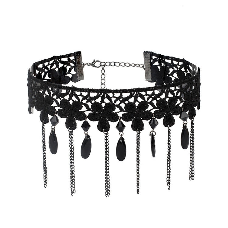 Fringe Lace Gothic Lolita Vintage Necklace,Style:, 1530, 1531, 1532 Black, 1532 Red, 1533, 1534, 1535, 1555, 1556, 1557