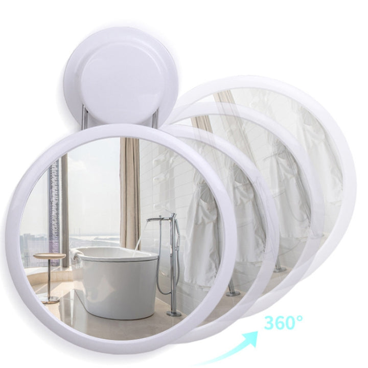 Nail Free Bathroom Mirror Rotating Folding Makeup Mirror