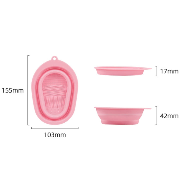 Silicone Makeup Brush Puff Cleaning Pad