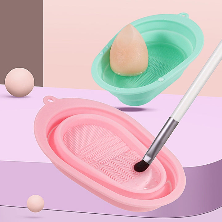 Silicone Makeup Brush Puff Cleaning Pad