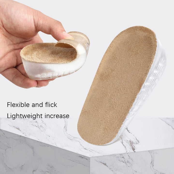 GEL Increasing High Insole Fleece Invisible Increased Pad, S Code 1cm, S Code 2cm, S Code 3cm, L Code 1cm, L Code 2cm, L Code 3cm