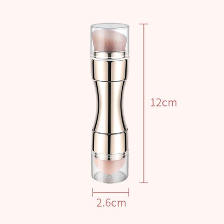 4 In 1 Retractable Metal Makeup Brush