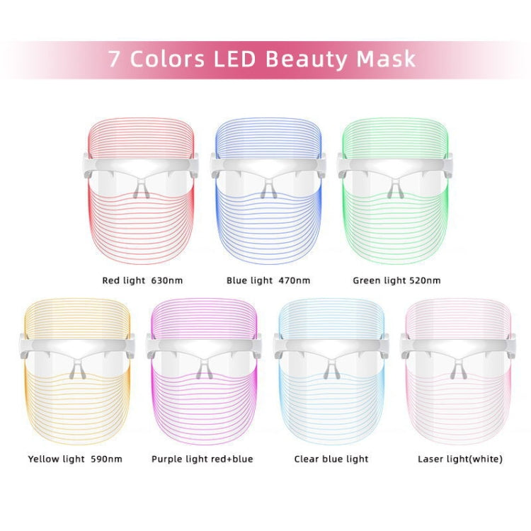 LED Beauty Mask IPL Spectrometer Photon Beauty Skin Rejuvenation Instrument, 908 Seven Color, 908 Three Color