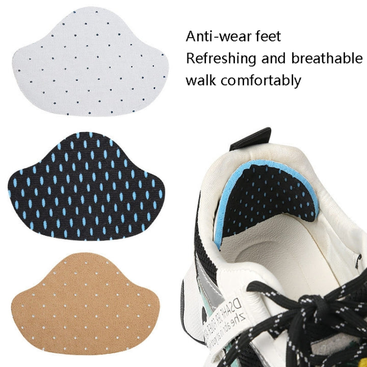 Sneaker Heel Sticker High Heels Soft Anti-abrasion Anti-drop Pad, White S, White L, Brown S, Brown L, Black S, Black L