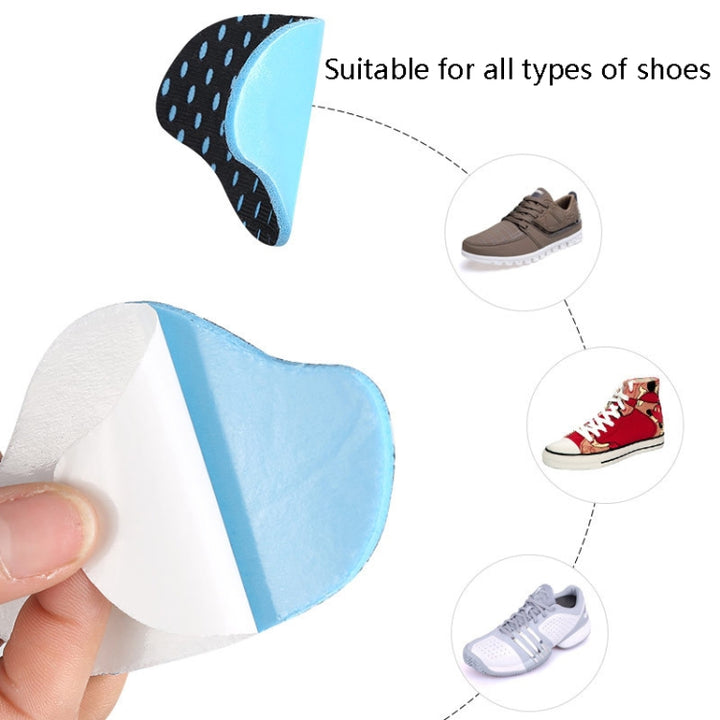 Sneaker Heel Sticker High Heels Soft Anti-abrasion Anti-drop Pad, White S, White L, Brown S, Brown L, Black S, Black L