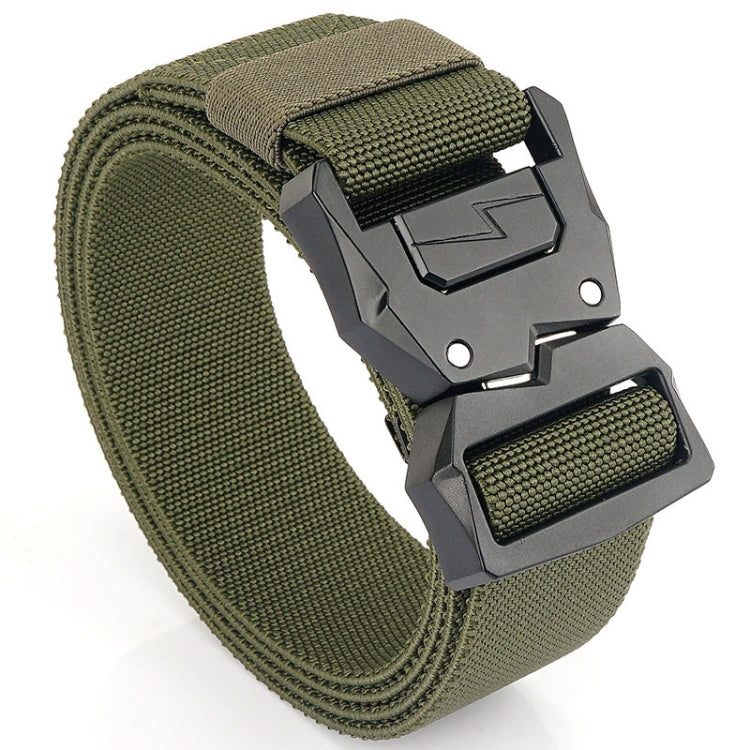 Outdoor Casual Lightning Buckle Men Elastic Belt, Length:, 125cm