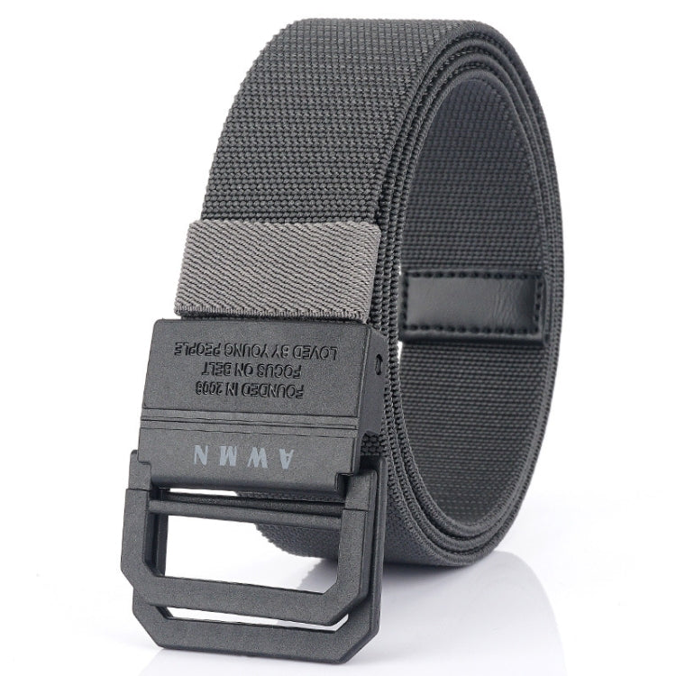 Men Lightweight Metal Free Casual Elastic Belt, Length:, 120cm