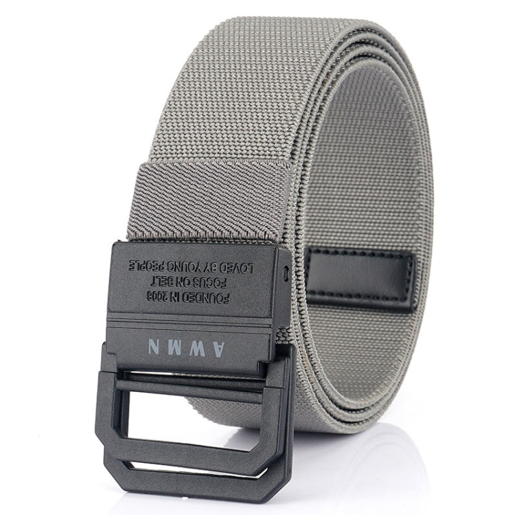 Men Lightweight Metal Free Casual Elastic Belt, Length:, 120cm