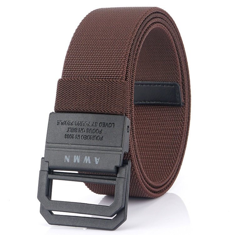 Men Lightweight Metal Free Casual Elastic Belt, Length:, 120cm