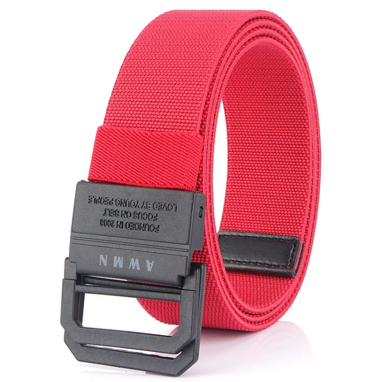 Men Lightweight Metal Free Casual Elastic Belt, Length:, 120cm