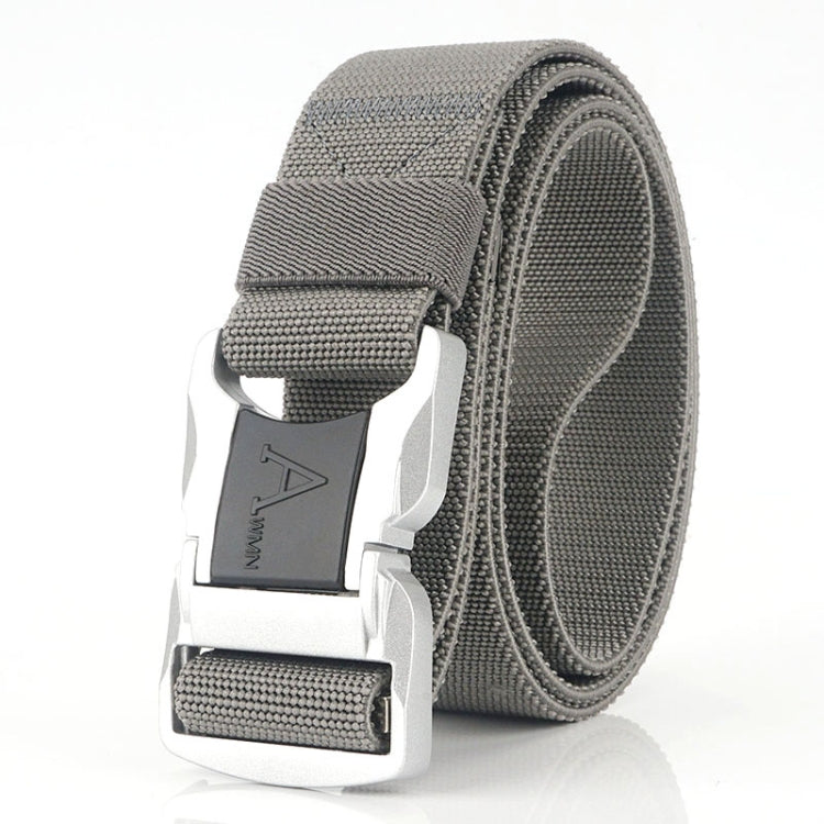 Outdoor Leisure Aluminum Alloy Safety Buckle Belt, Length:, 125cm