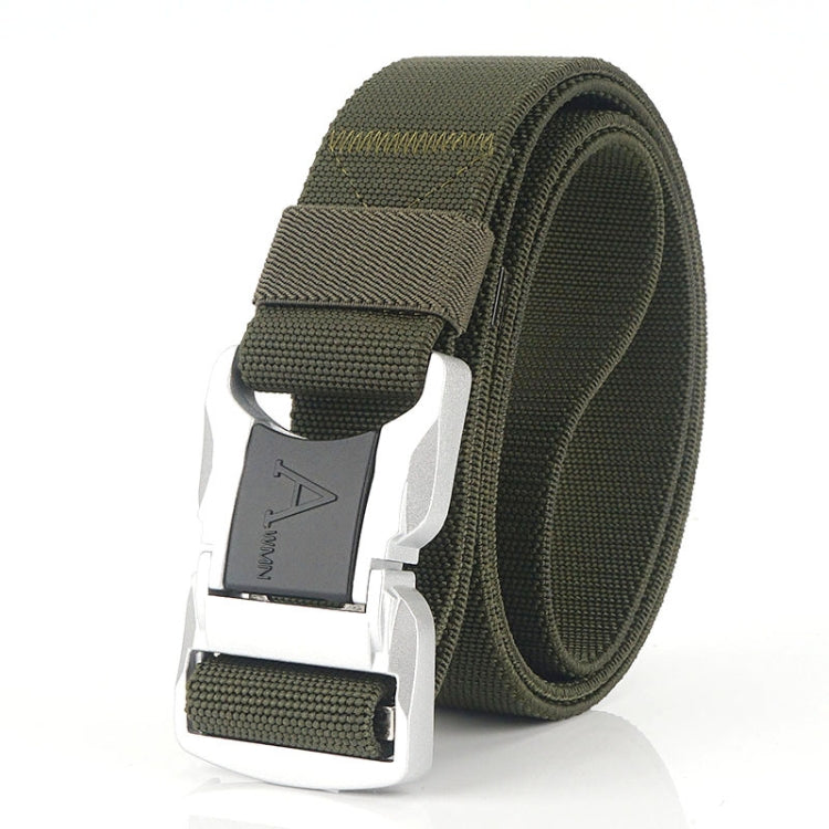 Outdoor Leisure Aluminum Alloy Safety Buckle Belt, Length:, 125cm