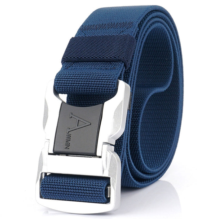 Outdoor Leisure Aluminum Alloy Safety Buckle Belt, Length:, 125cm