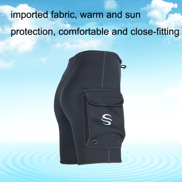 SLINK Dive Pocket Shorts Rafting Rowing Pants, S, M, L, XL, XXL, XXXL