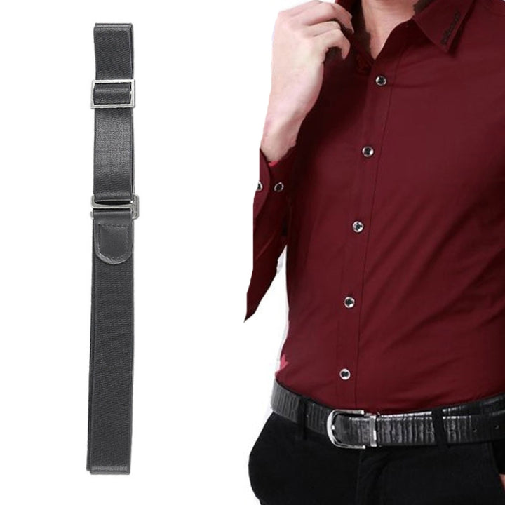 Shirt Fixed Anti -slip Anti -wiring Fixed Hidden Belt, Style: Leather Model, Upgrade Model, Leather Model