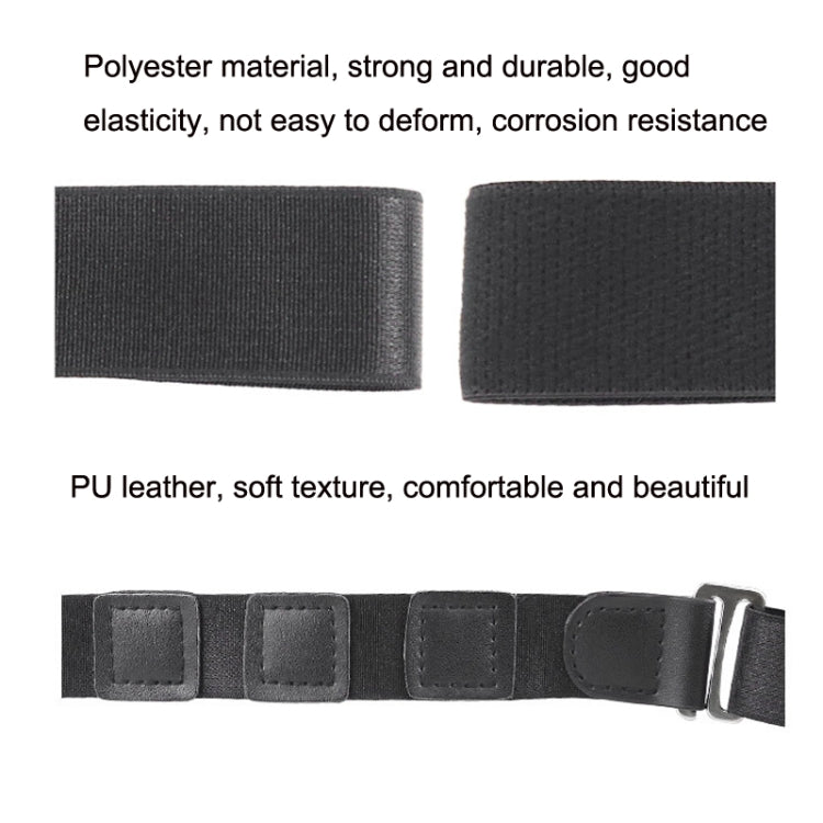 Shirt Fixed Anti -slip Anti -wiring Fixed Hidden Belt, Style: Leather Model, Upgrade Model, Leather Model