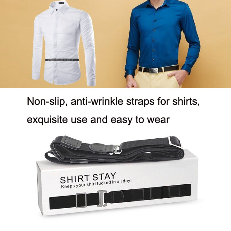 Shirt Fixed Anti -slip Anti -wiring Fixed Hidden Belt, Style: Leather Model, Upgrade Model, Leather Model