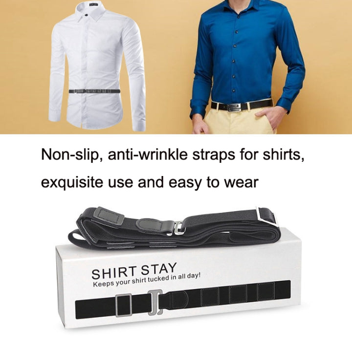 Shirt Fixed Anti -slip Anti -wiring Fixed Hidden Belt, Style: Leather Model, Upgrade Model, Leather Model