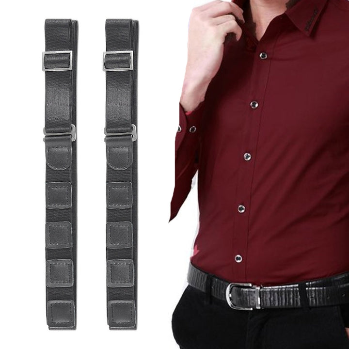 Shirt Fixed Anti -slip Anti -wiring Fixed Hidden Belt, Style: Leather Model, Upgrade Model, Leather Model