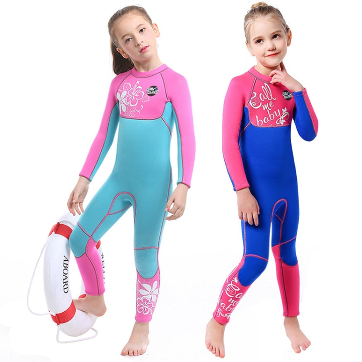 SLINX 1903 Kids Full Body Long Sleeve Thermal Wetsuit, S, M, L, XL, XXL