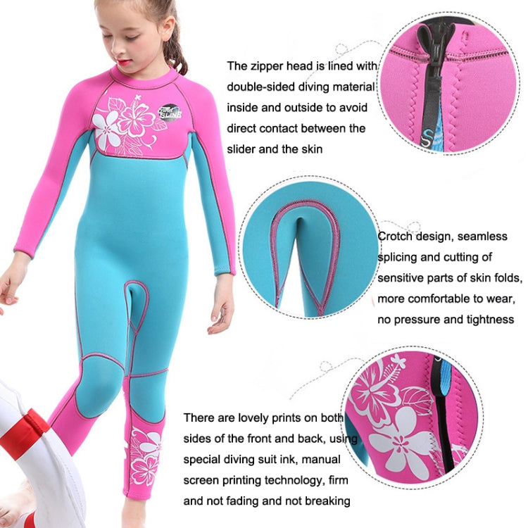 SLINX 1903 Kids Full Body Long Sleeve Thermal Wetsuit, S, M, L, XL, XXL