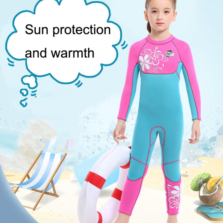 SLINX 1903 Kids Full Body Long Sleeve Thermal Wetsuit, S, M, L, XL, XXL