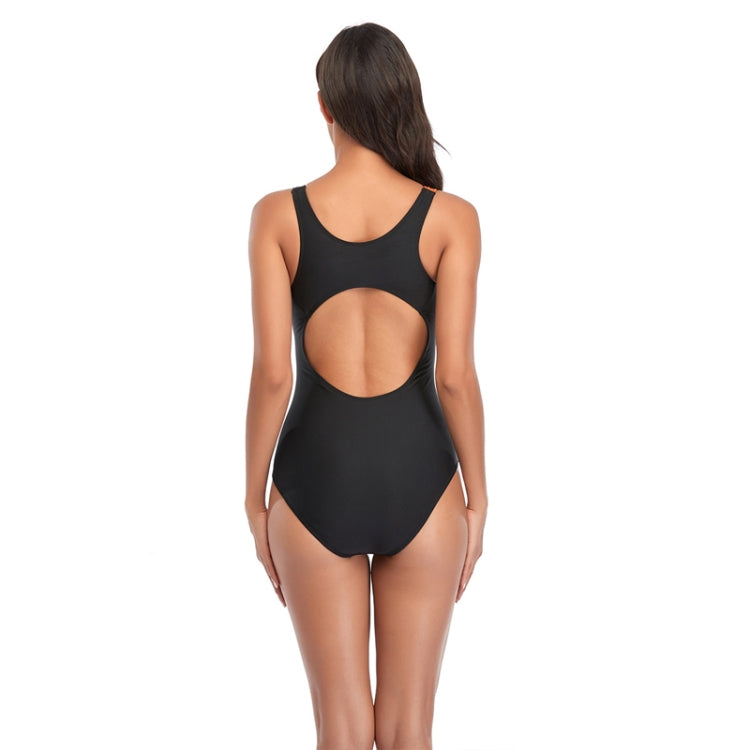 Women Comfortable Triangle One-Piece Swimsuit With Chest Pad, S, M, L, XL, XXL