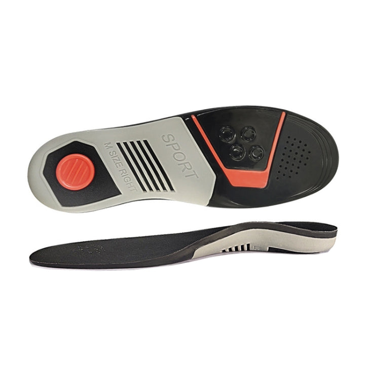 Sports And Casual Insoles TPE Shock Absorption Massage Arch Support Insoles, Size: S, S, M, L