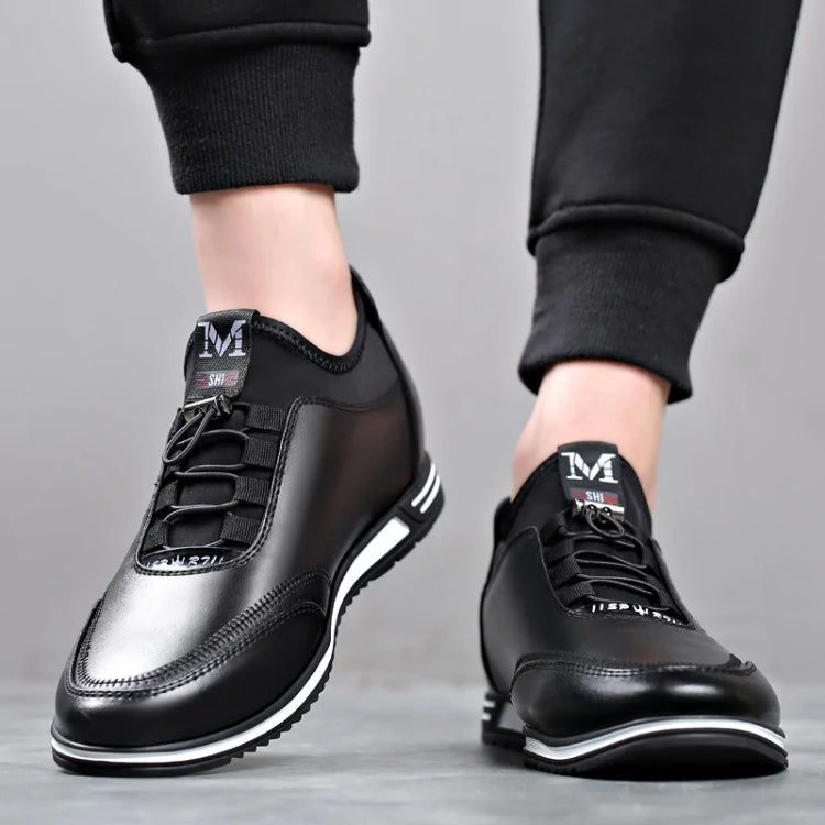 Men Spring Shoes Inner Height Increase Casual Sneakers, 39, 40, 41, 42, 43, 44, 45