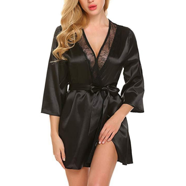 Sexy Lace Nightgown Erotic Lingerie Set, S, M, L, XL, XXL