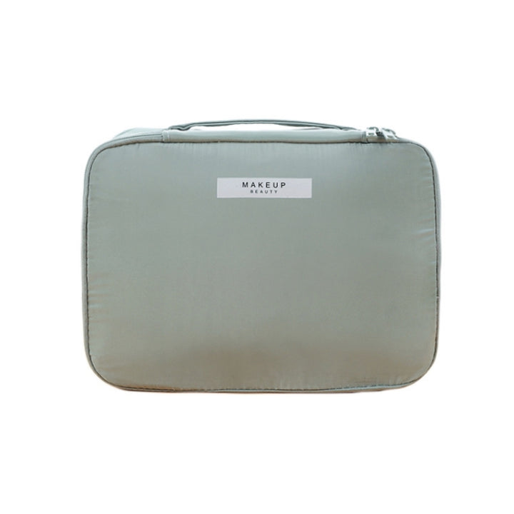 Multifunctional Portable Travel Large Capacity Cosmetic Storage Bag, Matcha Green (Large), Cute Pink (Large), Mist Blue (Large), Dark Gray (Large), Matcha Green (Small), Cute Pink (Small), Mist Blue (Small), Dark Gray (Small)