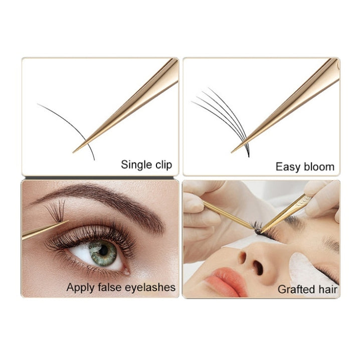 Eyelash Clip Eyelash Tweezers High Precision Eyelash Extension Tool